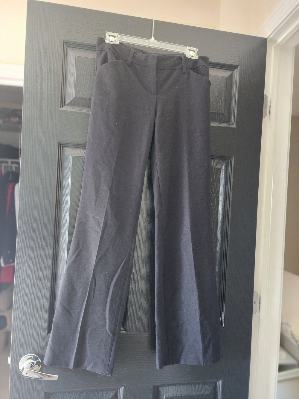 Papaya Black Boot Cut Dress Pants